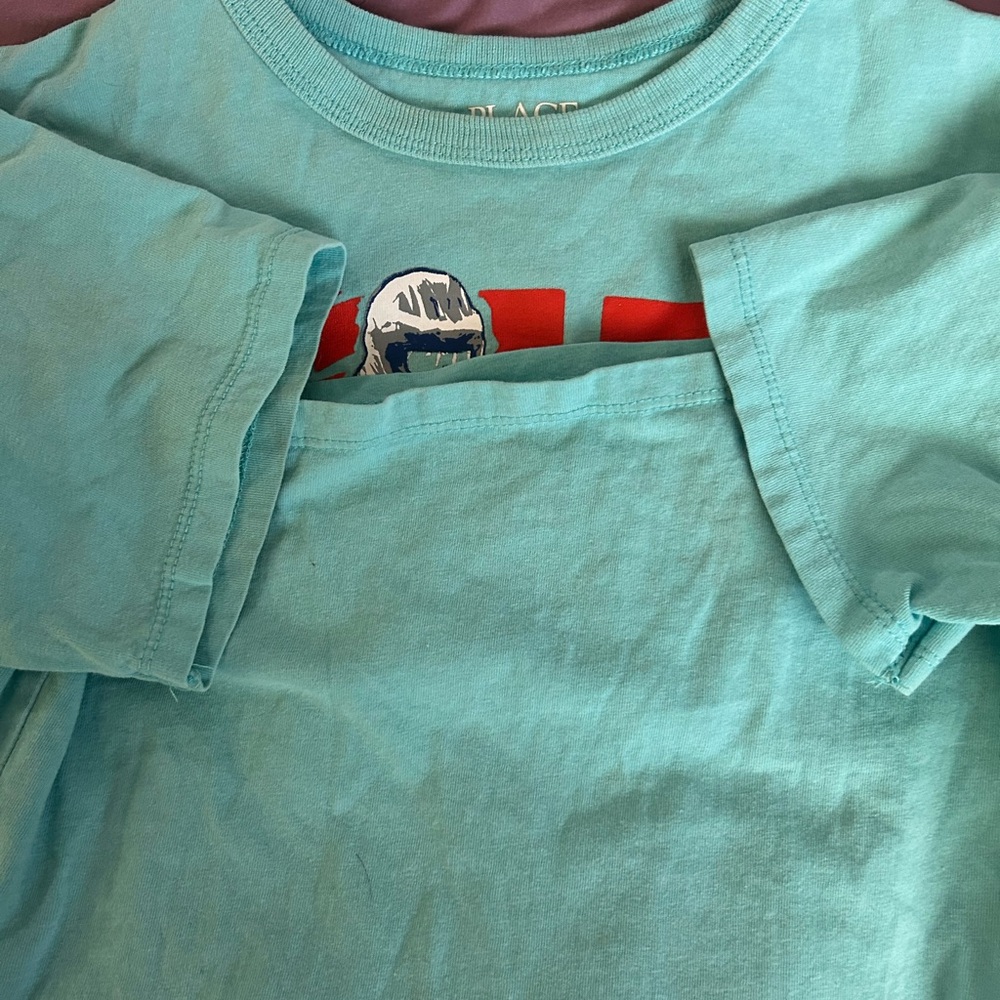 The Children's Place Blue Short Sleeve Tee